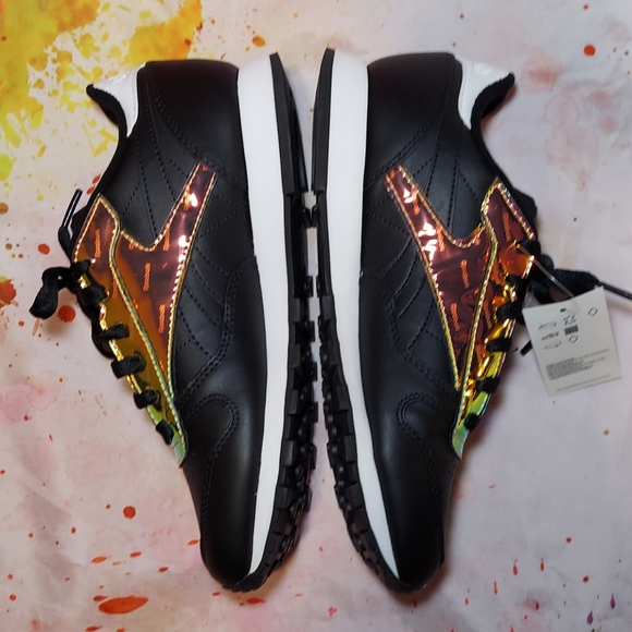 Reebok Classic Black and iridescent women's size  7.5 - Picture 11 of 12